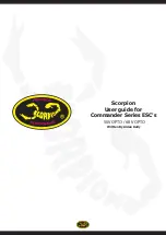 SCORPION Commander ESC's Series User Manual preview