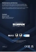 Preview for 32 page of SCORPION S Series Operating Instructions Manual