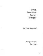 Предварительный просмотр 81 страницы SCORPION Super Stinger 1975 Service Manual