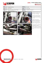 Предварительный просмотр 3 страницы SCORPION TR-1001 Fitting Instructions