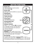 Preview for 4 page of Scosche BOOMBOTTLE MM Manual