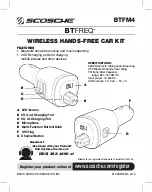 Scosche BTFREQ BTFM4 User Manual предпросмотр