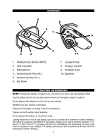 Предварительный просмотр 2 страницы Scosche BTHS2 User Manual