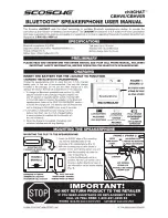 Preview for 1 page of Scosche CBHV5 chitChat User Manual