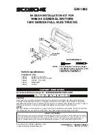 Предварительный просмотр 1 страницы Scosche GM1482 Quick Start Manual