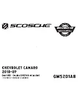 Предварительный просмотр 10 страницы Scosche GM5201B Installation Manual