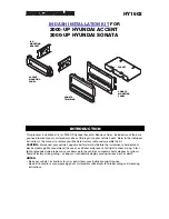 Scosche HY1602 Installation Instructions preview