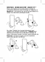 Предварительный просмотр 12 страницы Scosche MAGIC GRIP MGQWDDP Instructions Manual