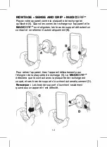 Предварительный просмотр 12 страницы Scosche MAGICGRIP MGQVP Manual