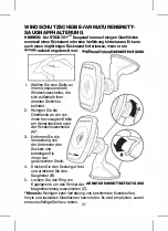 Предварительный просмотр 37 страницы Scosche MAGICMOUNT CHARGE Manual