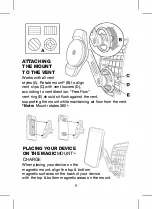 Предварительный просмотр 8 страницы Scosche MAGICMOUNT MCQVP Manual