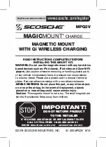 Scosche MAGICMOUNT MPQ2V Manual preview