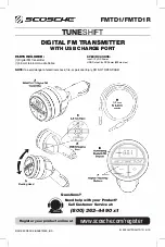 Preview for 1 page of Scosche TUNESHIFT FMTD1 Setup Manual