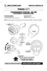 Preview for 5 page of Scosche TUNESHIFT FMTD1 Setup Manual