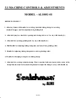 Предварительный просмотр 19 страницы Scotchman AL100U-01 Manual