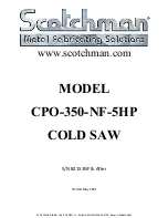 Предварительный просмотр 2 страницы Scotchman B2153NF Manual