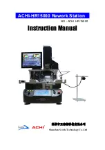 SCOTLE ACHI-HR15000 Instruction Manual preview