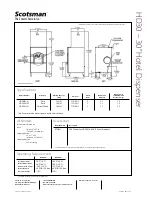 Предварительный просмотр 2 страницы Scotsman 30"Hotel Dispenser HD30 Specifications