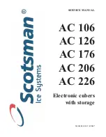 Preview for 1 page of Scotsman AC 106 Service Manual