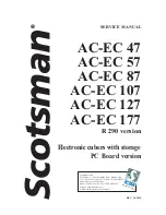 Preview for 1 page of Scotsman AC-EC 107 Service Manual