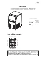 Preview for 12 page of Scotsman AC-EC 107 Service Manual