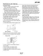 Preview for 11 page of Scotsman AFE400 User Manual