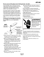 Preview for 25 page of Scotsman AFE400 User Manual