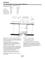 Preview for 3 page of Scotsman AFE424 Manual