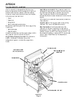 Preview for 8 page of Scotsman AFE424 Manual