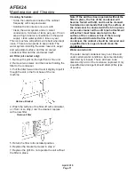 Preview for 11 page of Scotsman AFE424 Manual