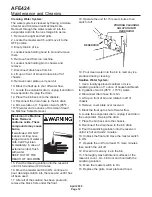 Предварительный просмотр 12 страницы Scotsman AFE424 Manual