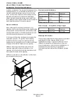 Предварительный просмотр 4 страницы Scotsman Air and Water Cooled C1448 Installation And User Manual