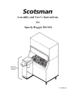 Scotsman BGS10 Assembly And User Instructions preview