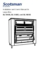 Preview for 1 page of Scotsman BL1048S Installation And User Manual