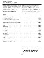 Preview for 4 page of Scotsman C0830MA-32 Installation And User Manual