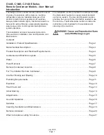 Предварительный просмотр 2 страницы Scotsman C1448MR-32 Installation And User Manual