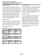 Preview for 3 page of Scotsman C1448MR-32 Installation And User Manual