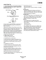 Preview for 11 page of Scotsman CM500 User Manual