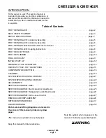 Preview for 1 page of Scotsman CME1202 User Manual