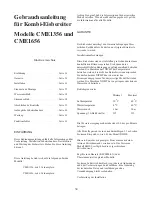 Preview for 35 page of Scotsman CME1356 User Manual