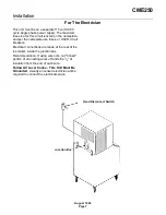 Preview for 7 page of Scotsman CME250 User Manual