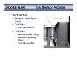 Preview for 34 page of Scotsman CME306 Technical Training Manual