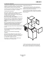 Preview for 5 page of Scotsman CME456R Product Manual