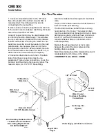 Preview for 6 page of Scotsman CME500 Service Manual