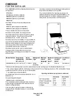 Preview for 2 page of Scotsman CME500R Service Manual