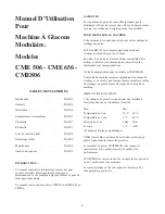 Предварительный просмотр 7 страницы Scotsman CME506 User Manual