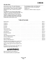 Scotsman CME650 Service Manual preview