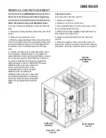 Предварительный просмотр 25 страницы Scotsman CMS1002R User Manual