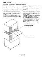 Preview for 4 page of Scotsman CMS1402R Service Manual