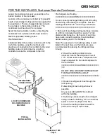 Preview for 5 page of Scotsman CMS1402R Service Manual